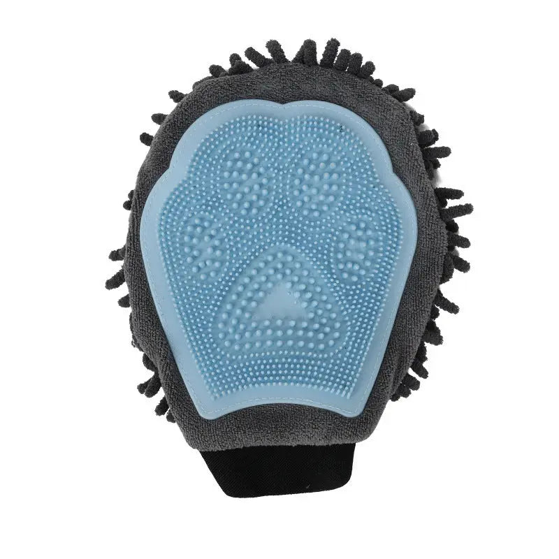 2-in-1 Pet Grooming Gloves KuroshiroOnline