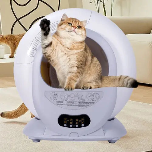 Self-cleaning Litter Box With Automatic Scooping And Deodorization KuroshiroOnline